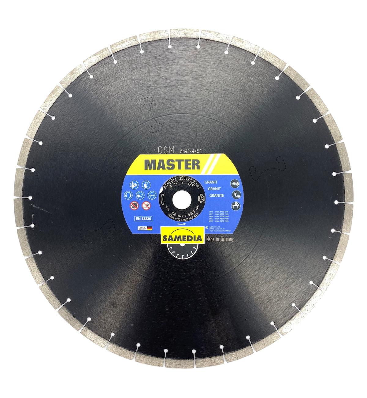 MASTER GSM SILENCIO Granite Diamond Blade